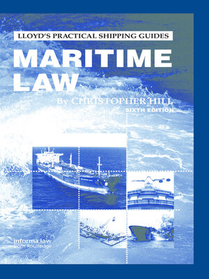 cover image of Maritime Law